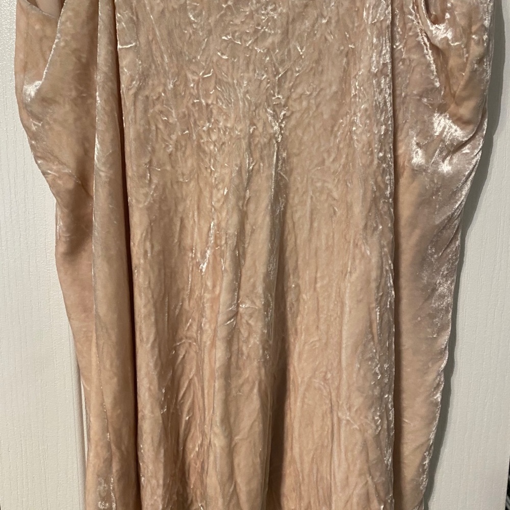Theory large Champagne Draped Tank with tags - Picture 3 of 3
